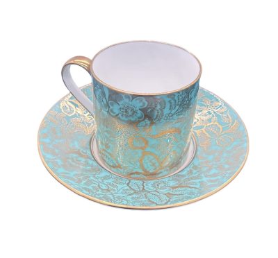 Vintage Minton Brocade English bone china Tea set - Set of 6 - in presentation box - Image 7