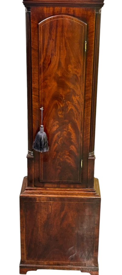 Fantastic Antique Scottish Mahogany case Long Case clock – ca 1860 - Image 6