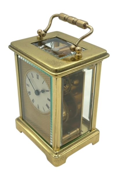 Wonderful Antique French 8 day Carriage clock– ca 1900 - Image 7