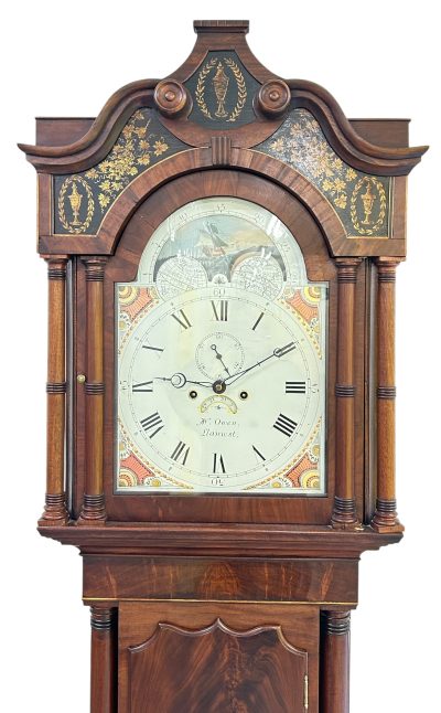 Incredible Antique Mahogany case Longcase 8 day clock - 1830 - Image 13