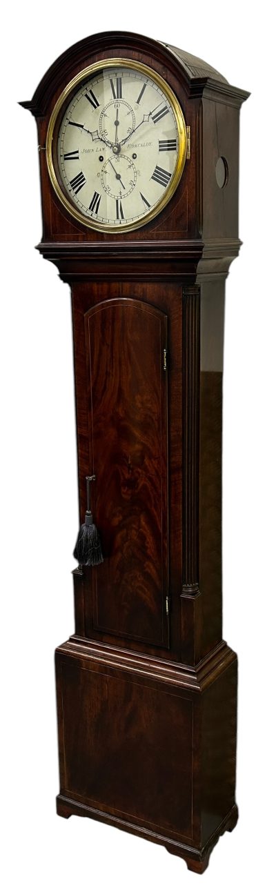 Fantastic Antique Scottish Mahogany case Long Case clock – ca 1860 - Image 8