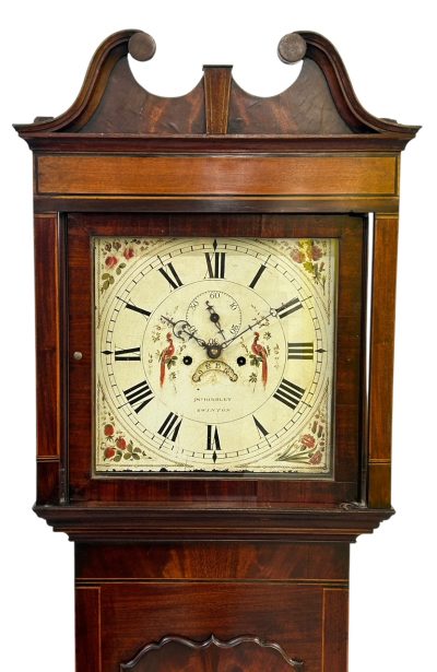Fantastic Antique English “Swinton” Mahogany case Long Case clock – ca 1830 - Image 5