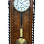 Wonderful single weight Vienna Regulator Wall clock â ca 1880 regulator wall clock Antique Clocks