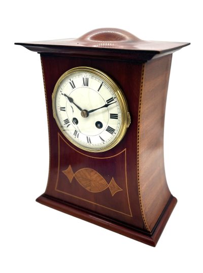 Fine Arts & Crafts Liberty Mahogany 8 Day Mantel Clock - ca 1900 - Image 9