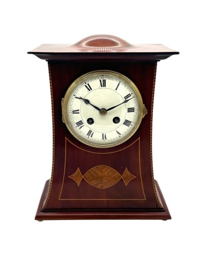 Fine Arts & Crafts Liberty Mahogany 8 Day Mantel Clock - ca 1900 - Image 11