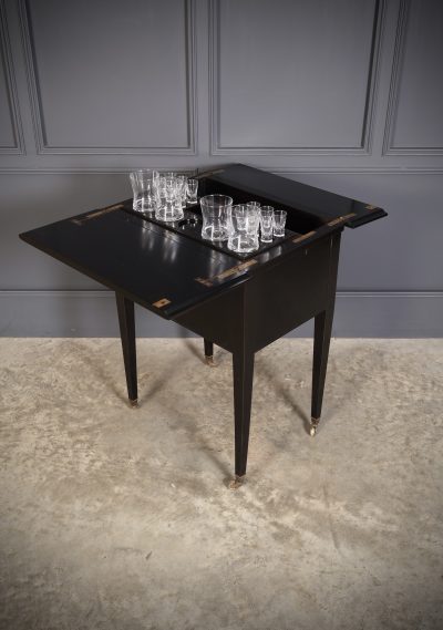 Black Surprise Drinks & Cocktail Table by Waring & Gillow - Image 15