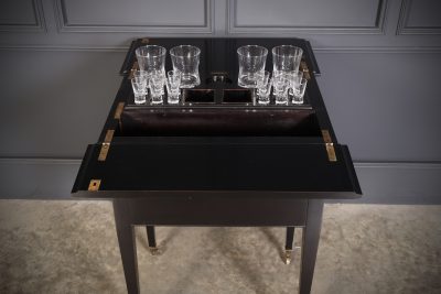 Black Surprise Drinks & Cocktail Table by Waring & Gillow - Image 6
