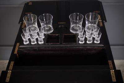Black Surprise Drinks & Cocktail Table by Waring & Gillow - Image 7