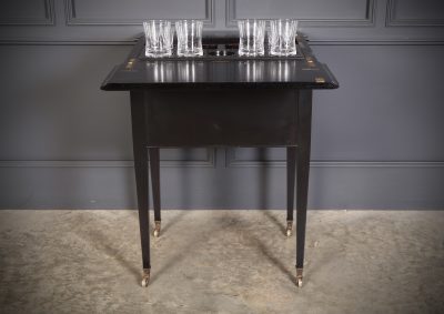 Black Surprise Drinks & Cocktail Table by Waring & Gillow - Image 11