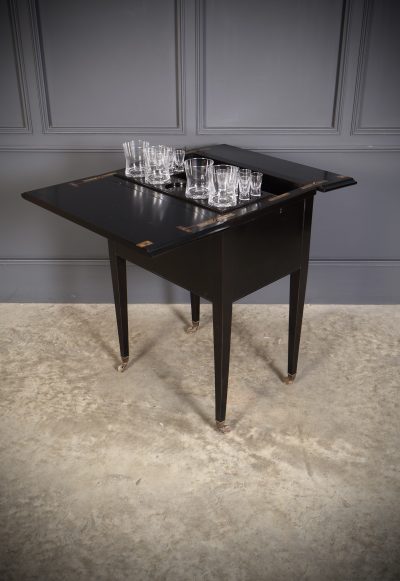 Black Surprise Drinks & Cocktail Table by Waring & Gillow - Image 12