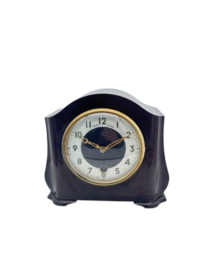 Wonderful Smiths Enfield Bakelite case Mantel Clock – ca1940 - Image 2