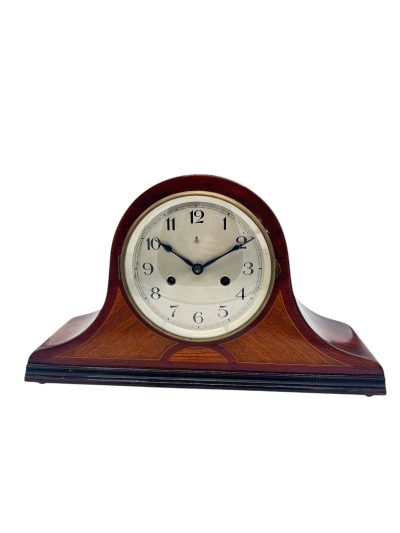 Stunning & Rare Gustav Becker Hat Shaped Mantel Clock – ca1920 - Image 8