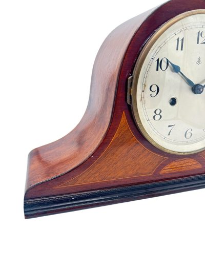 Stunning & Rare Gustav Becker Hat Shaped Mantel Clock – ca1920 - Image 7