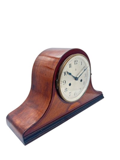 Stunning & Rare Gustav Becker Hat Shaped Mantel Clock – ca1920 - Image 5