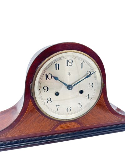 Stunning & Rare Gustav Becker Hat Shaped Mantel Clock – ca1920 - Image 3