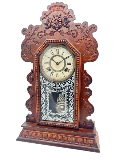 Fantastic Ansonia Gingerbread Clock – ca 1890 - Image 2