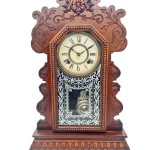 Fantastic Ansonia Gingerbread Clock – ca 1890 Mantle clocks Antique Clocks