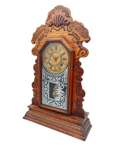 Awesome Ansonia Gingerbread Clock – ca 1880 - Image 3