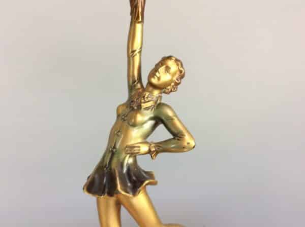 Art Deco Lady Lamp - Image 2