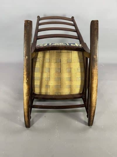 William Birch Arts & Crafts Rocking Chair c1900 - Image 6