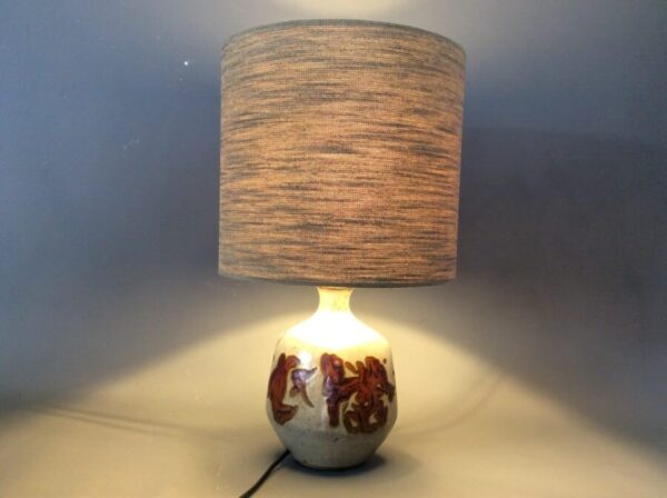 Mid Century Tremaen Cornish Studio Pottery Lamp c1970's