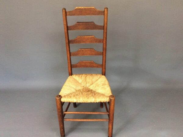 Set of 4 Dining Chairs by Heals & Sons Ltd c1920's - Image 4