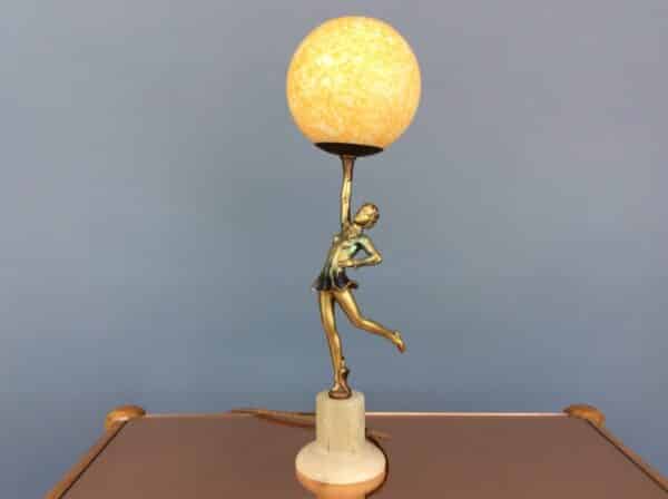 Art Deco Lady Lamp