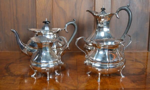 Edwardian Four Piece EPNS Tea Set SAI2877