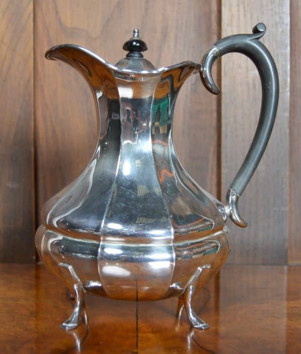 Edwardian Four Piece EPNS Tea Set SAI2877 - Image 4