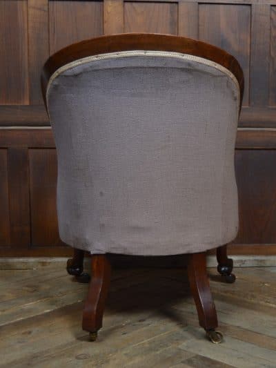 Victorian Mahogany Armchair SAI3103 - Image 11