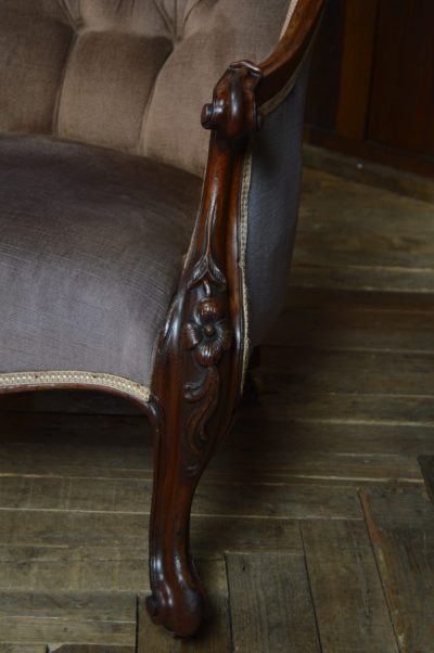 Victorian Mahogany Armchair SAI3103 - Image 6