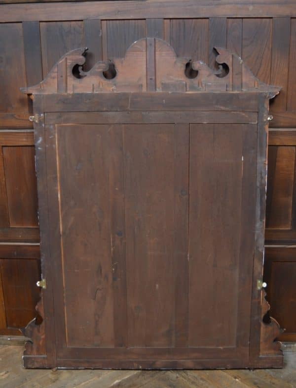Victorian Oak Over Mantle Mirror SAI2986 - Image 15
