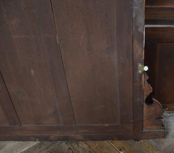 Victorian Oak Over Mantle Mirror SAI2986 - Image 19