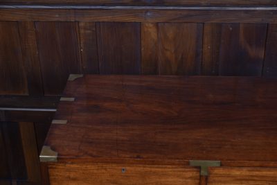 19th Century Padauk Campaign Chest SAI3611 - Image 8