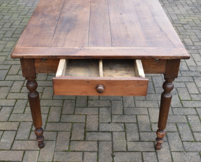 French Cherrywood Country House Kitchen Table SAI3612 - Image 3