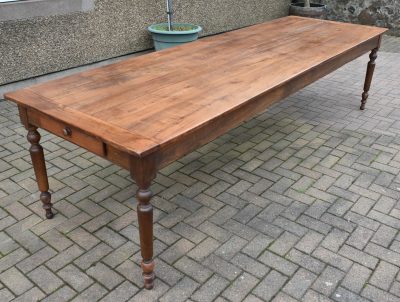 French Cherrywood Country House Kitchen Table SAI3612 - Image 7