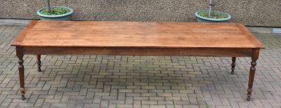 French Cherrywood Country House Kitchen Table SAI3612 - Image 9
