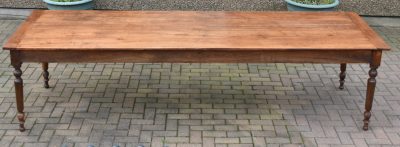 French Cherrywood Country House Kitchen Table SAI3612 - Image 10