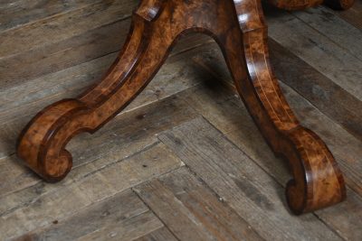 Victorian Walnut Marquetry Snap Top Table SAI3613 - Image 12