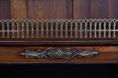 Regency Rosewood Open Bookcase SAI3614 - Image 3