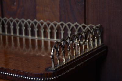 Regency Rosewood Open Bookcase SAI3614 - Image 6