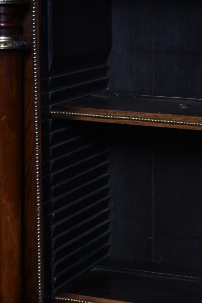 Regency Rosewood Open Bookcase SAI3614 - Image 7