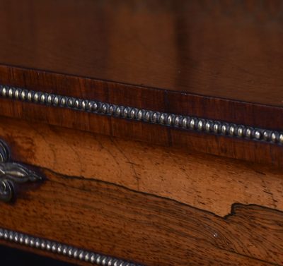 Regency Rosewood Open Bookcase SAI3614 - Image 9