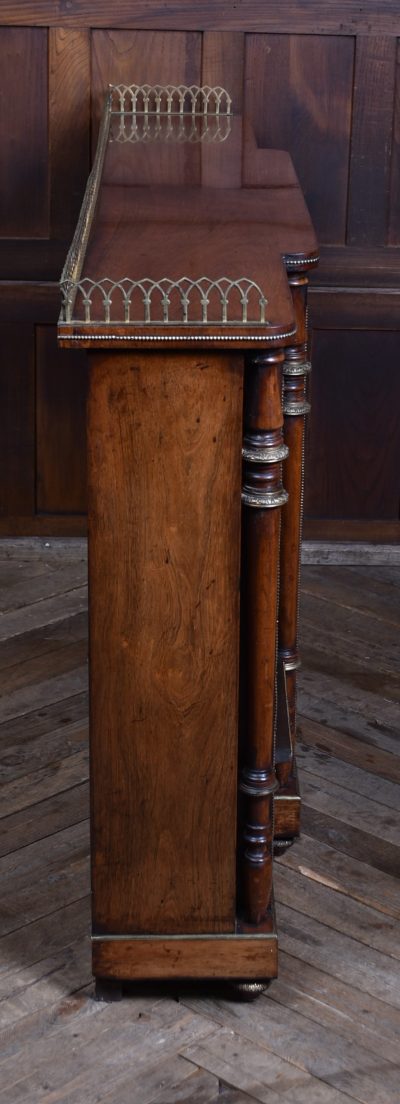 Regency Rosewood Open Bookcase SAI3614 - Image 10