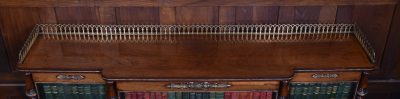Regency Rosewood Open Bookcase SAI3614 - Image 15