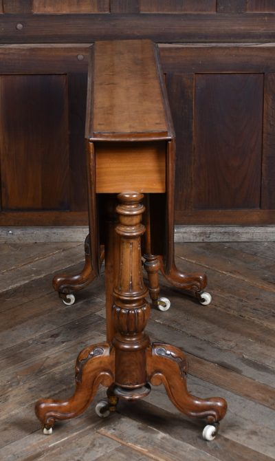 Victorian Burr Walnut Sutherland Table SAI3591 - Image 6