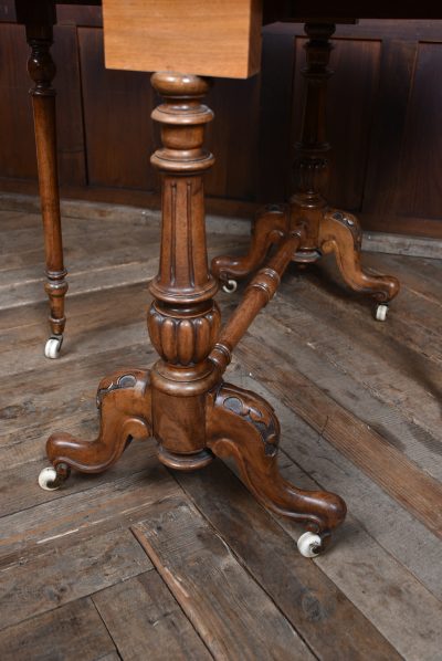 Victorian Burr Walnut Sutherland Table SAI3591 - Image 13