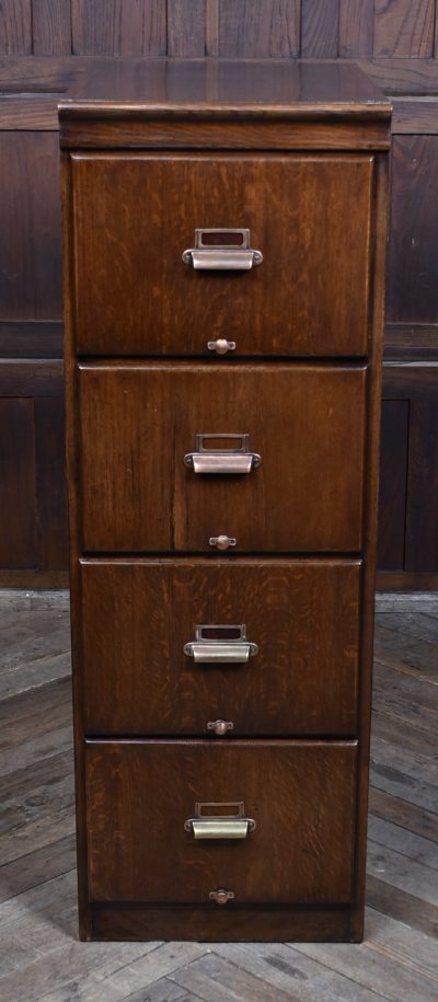 Edwardian Oak Filing Cabinet SAI3595 - Image 3