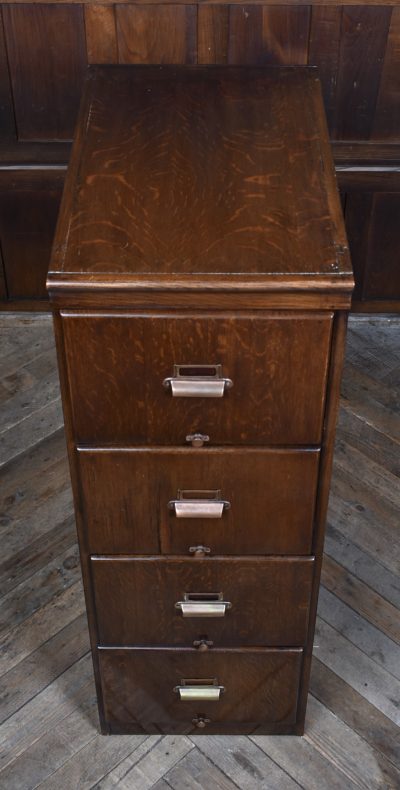 Edwardian Oak Filing Cabinet SAI3595 - Image 8