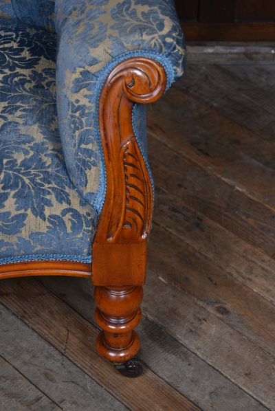 Victorian Mahogany Arm-chair SAI3596 - Image 4